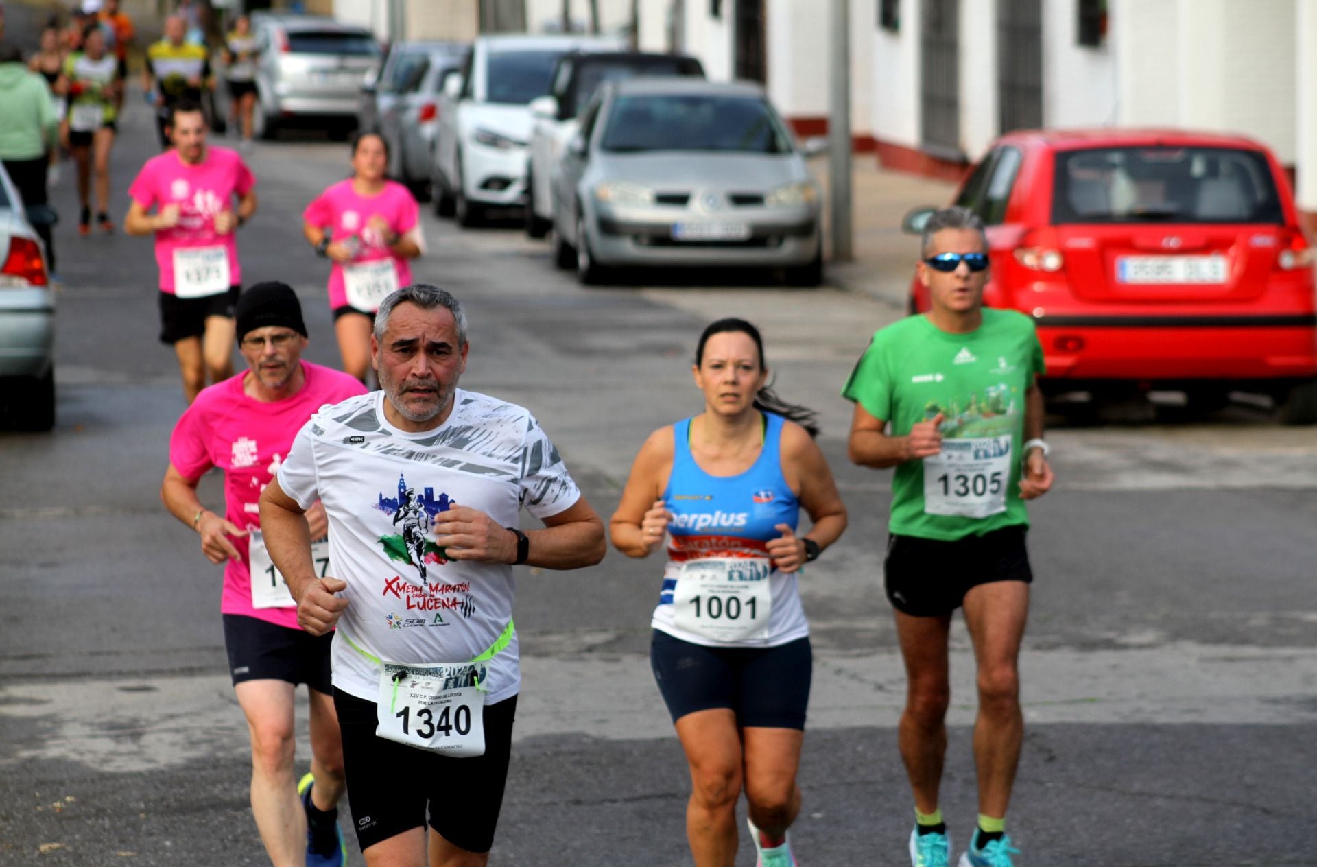 La carrera popular Ciudad de Lucena por la Igualdad, en imágenes