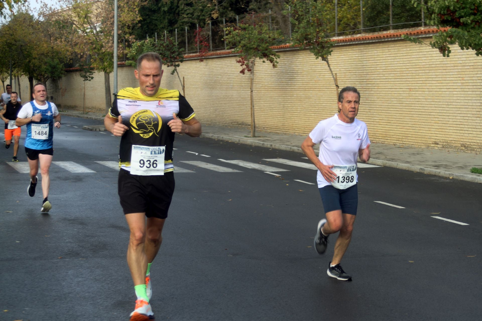 La carrera popular Ciudad de Lucena por la Igualdad, en imágenes