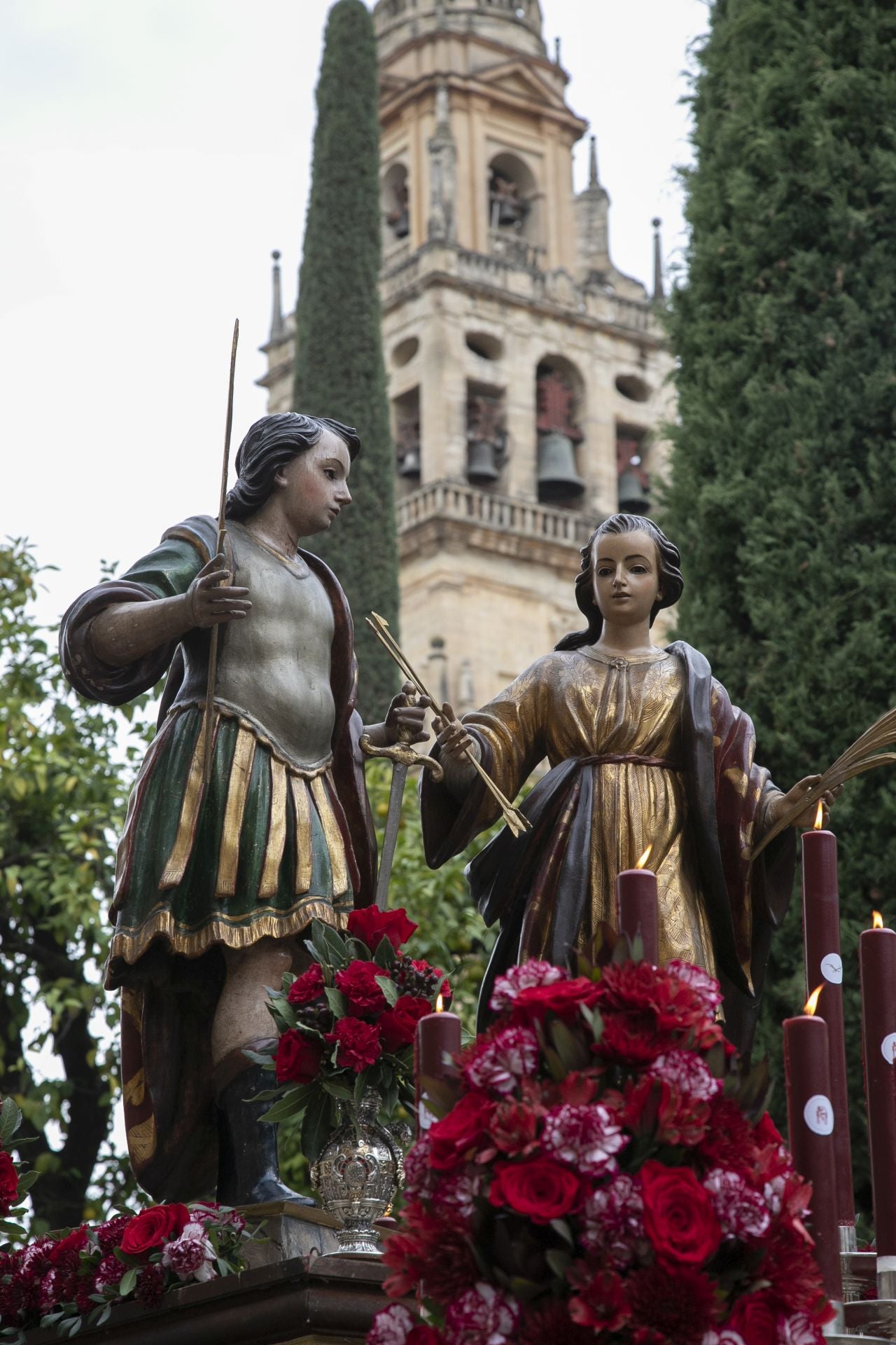 La alegre peregrinación de San Acisclo, Santa Victoria y San Pelagio en Córdoba, en imágenes