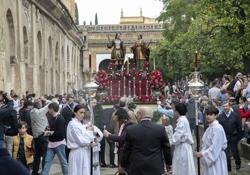 La alegre peregrinación de San Acisclo, Santa Victoria y San Pelagio, en imágenes