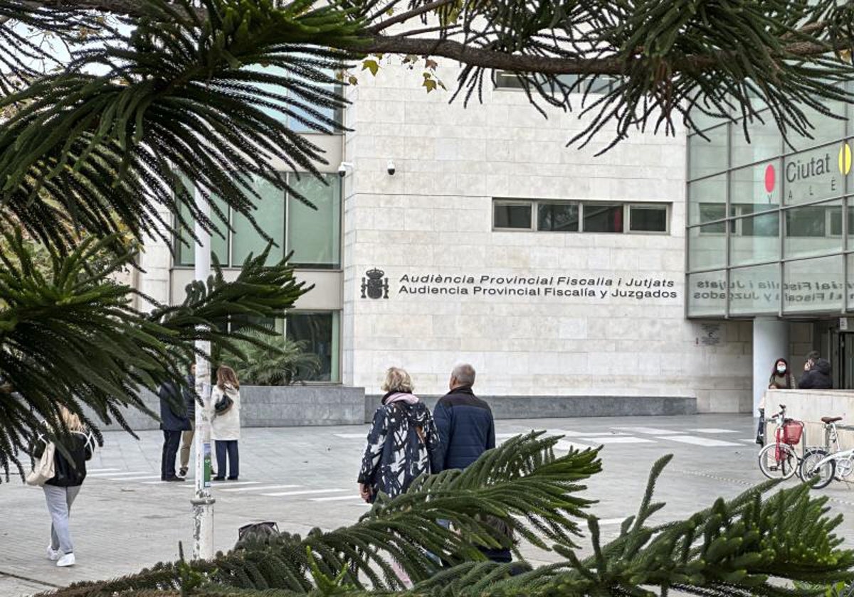 Imagen de archivo de la Ciudad de la Justicia de Valencia