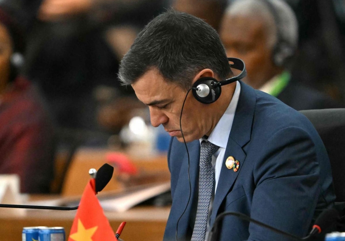 El presidente del Gobierno, Pedro Sánchez, en la Cumbre del G20
