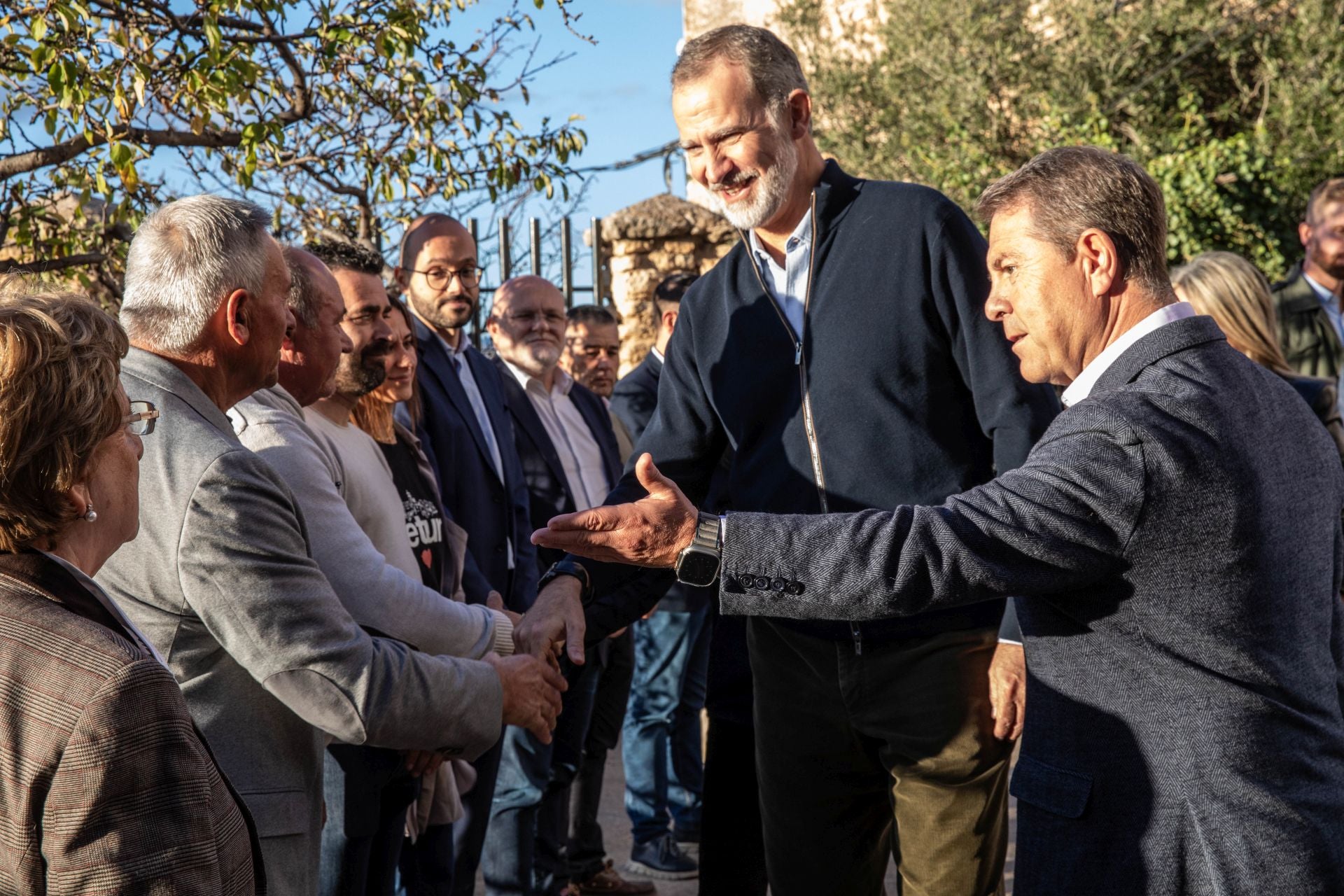 Las imágenes del multitudinario recibimiento a los Reyes en Letur