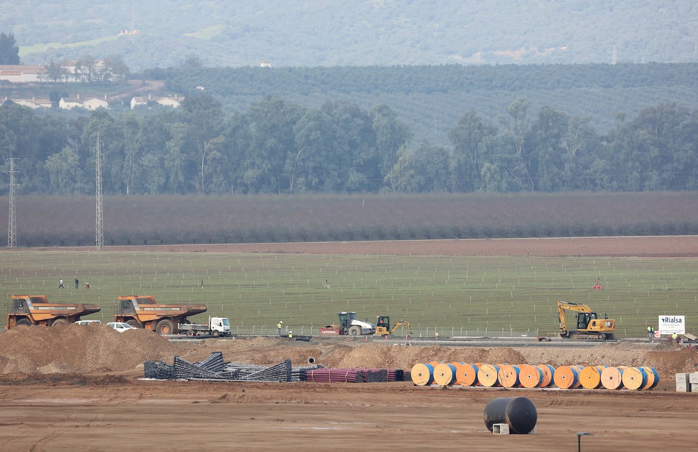 La obra de la Base Logística del Ejército de Tierra en Córdoba, en imágenes