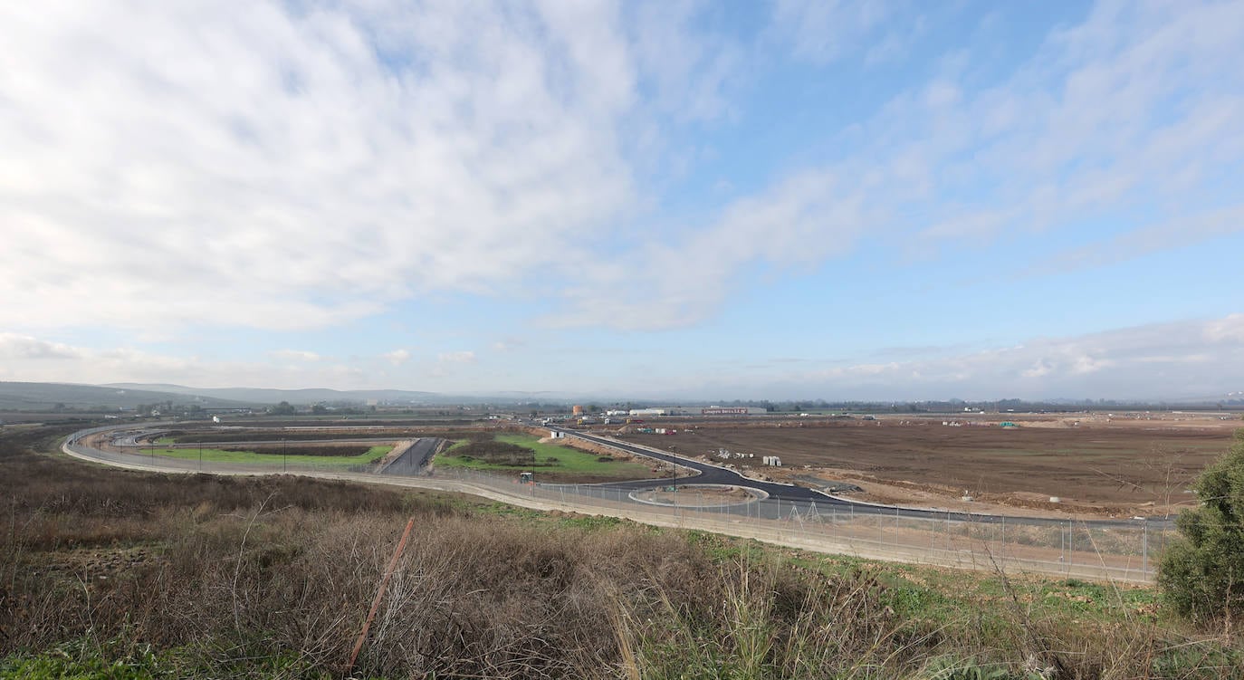 La obra de la Base Logística del Ejército de Tierra en Córdoba, en imágenes