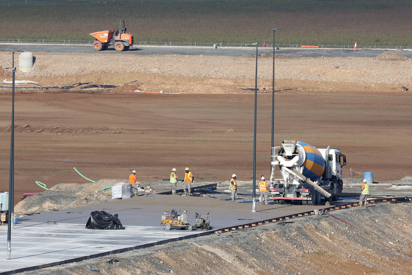 La obra de la Base Logística del Ejército de Tierra en Córdoba, en imágenes