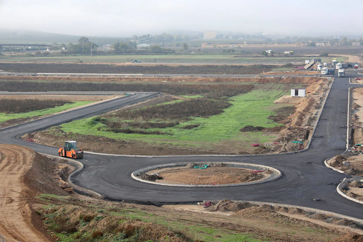 La obra de la Base Logística del Ejército de Tierra en Córdoba, en imágenes