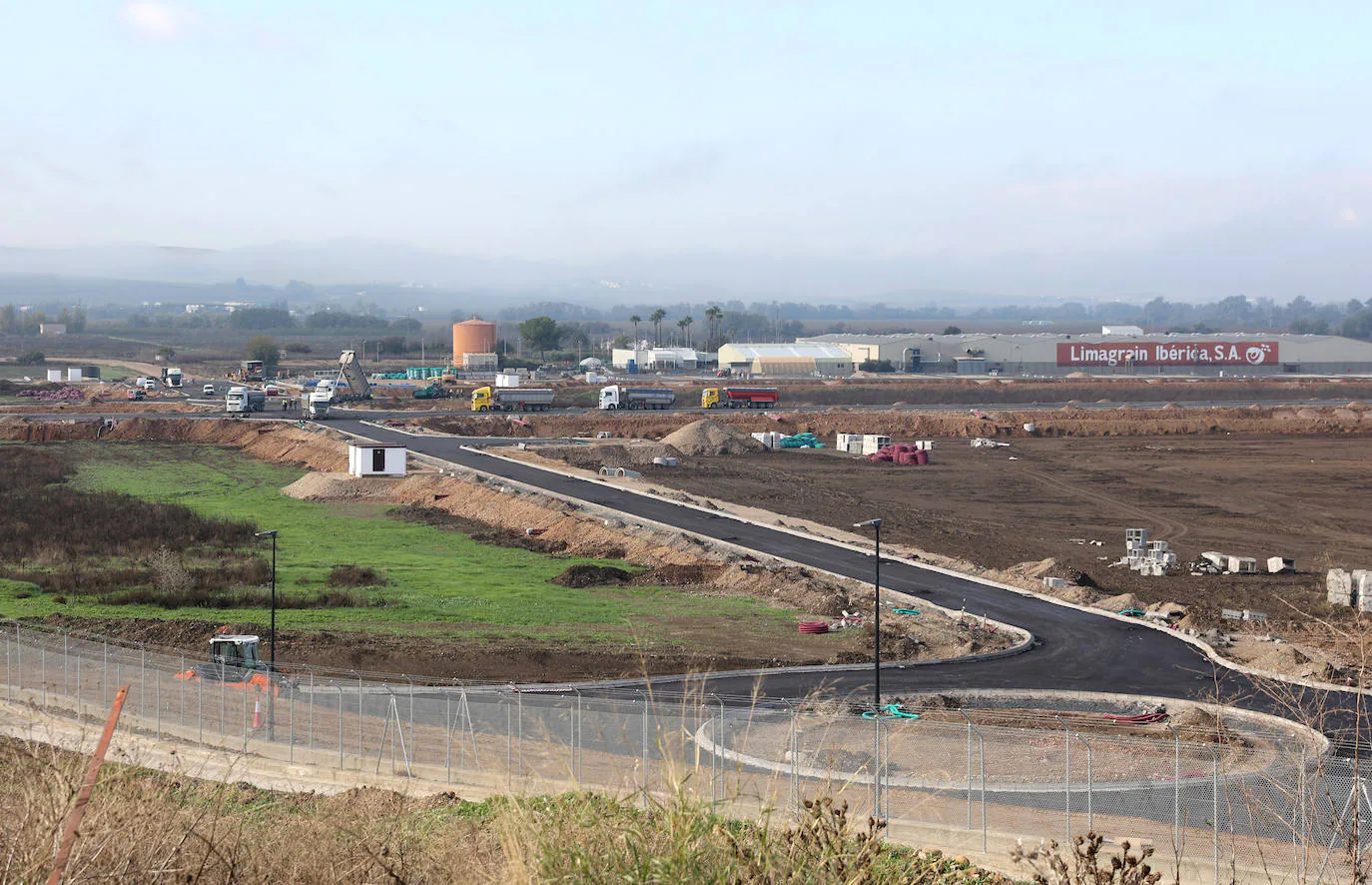 La obra de la Base Logística del Ejército de Tierra en Córdoba, en imágenes