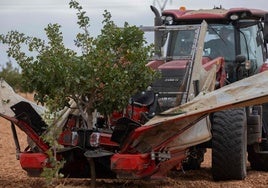 Accidente Córdoba: evacuado en helicóptero al hospital tras ser atropellado por la rueda de un tractor en Rute