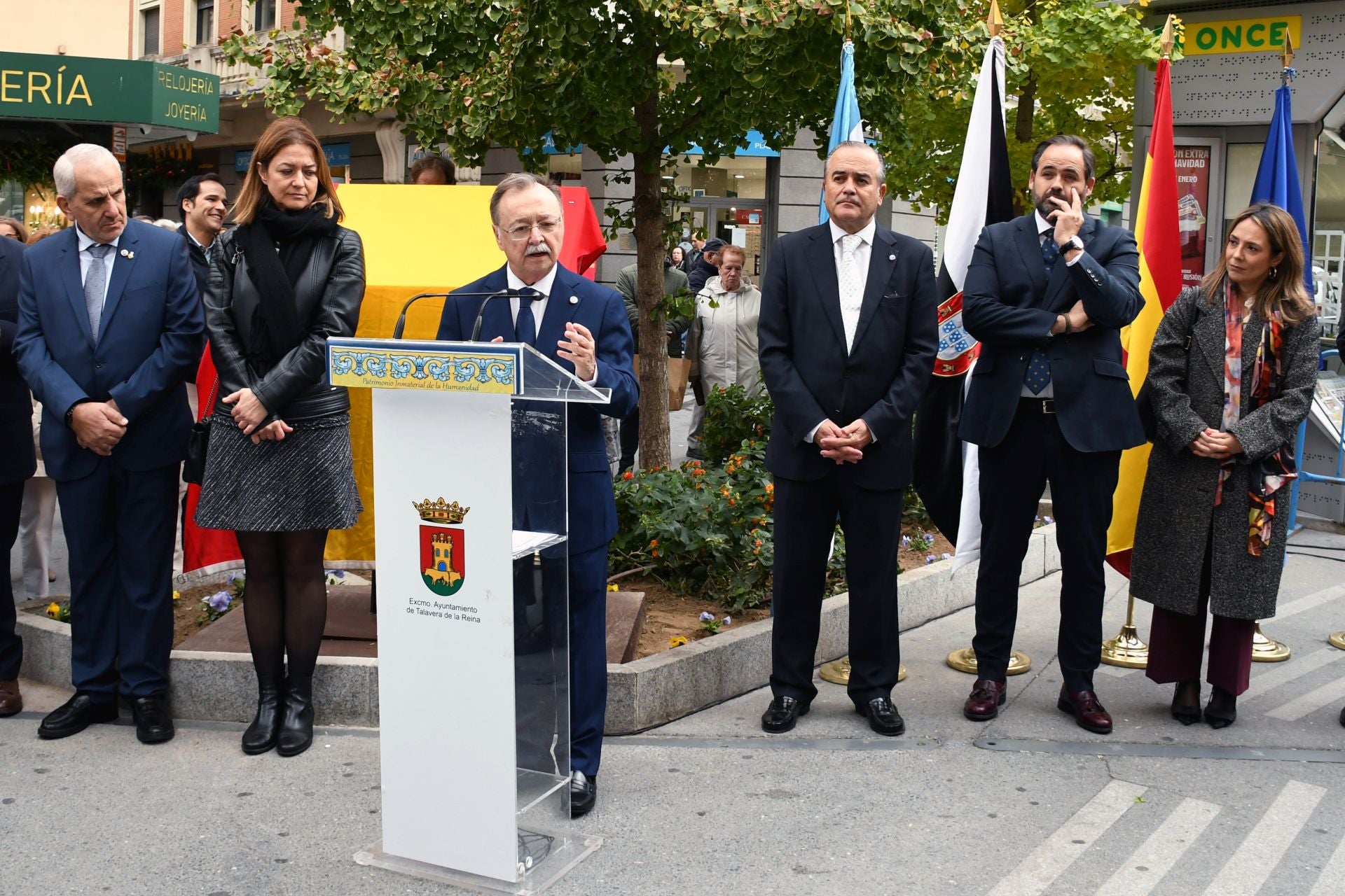 Talavera ya expone una réplica en cerámica de la Tábula Rogeriana del autor ceutí Al-Idrisi