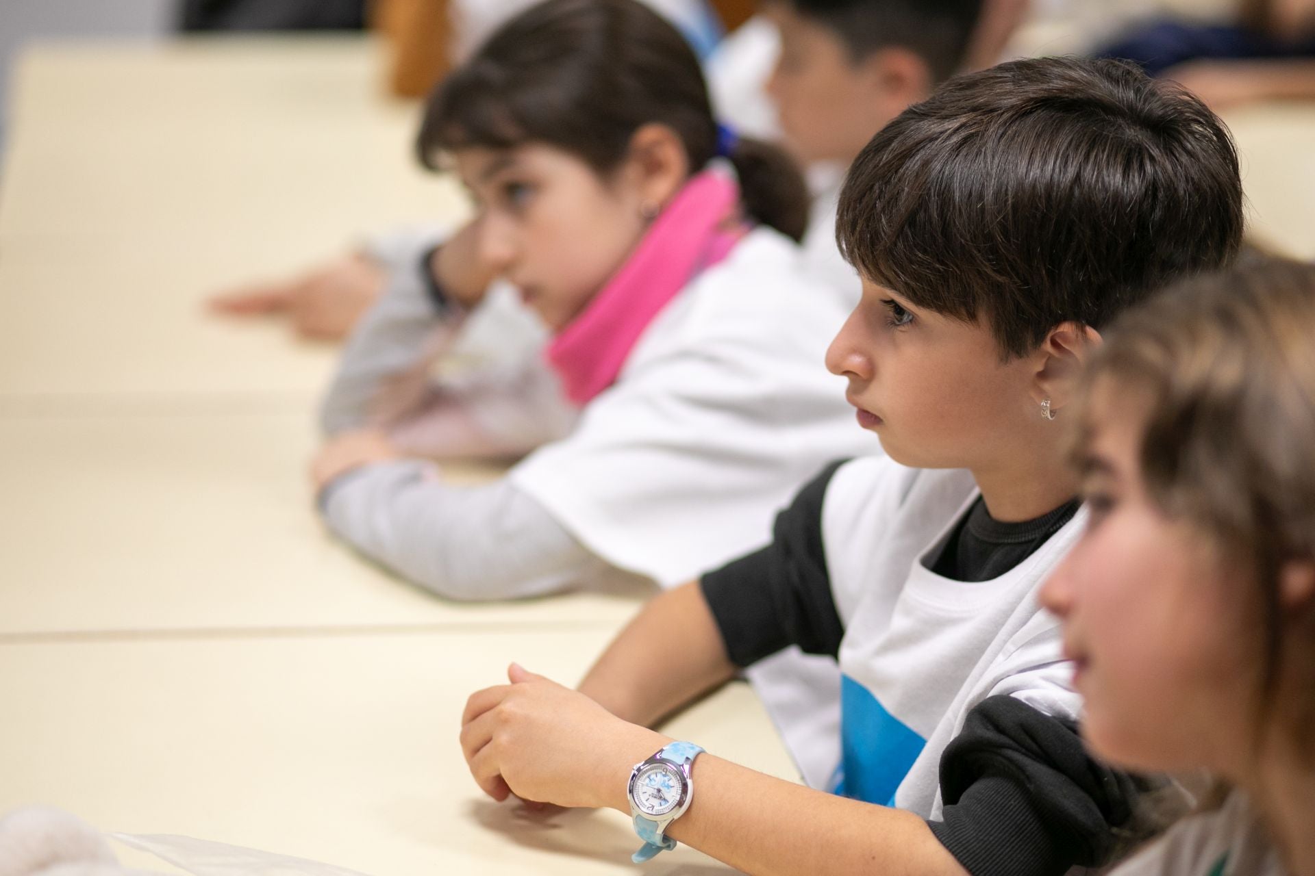 La visita del consejero de Educación al colegio San Lucas y María de Toledo