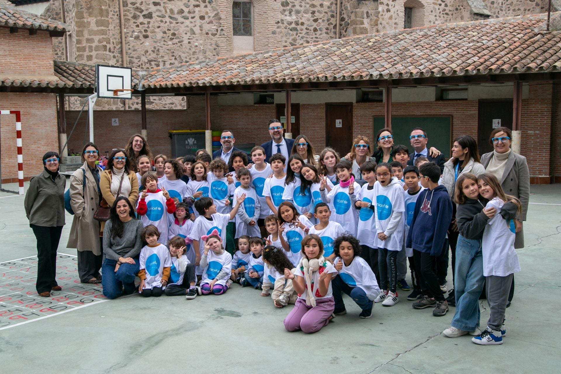 La visita del consejero de Educación al colegio San Lucas y María de Toledo