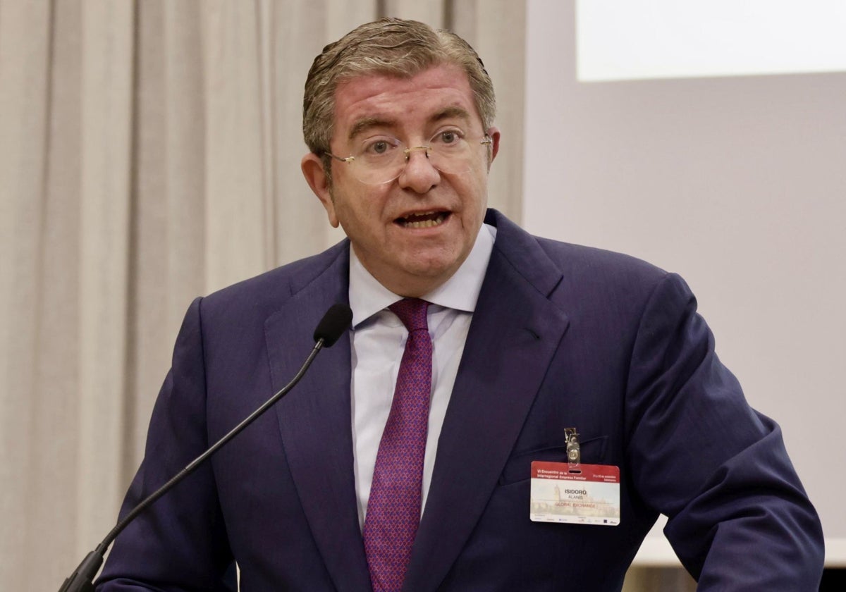 El presidente de Empresa Familiar Castilla y León, Isidoro Alanís