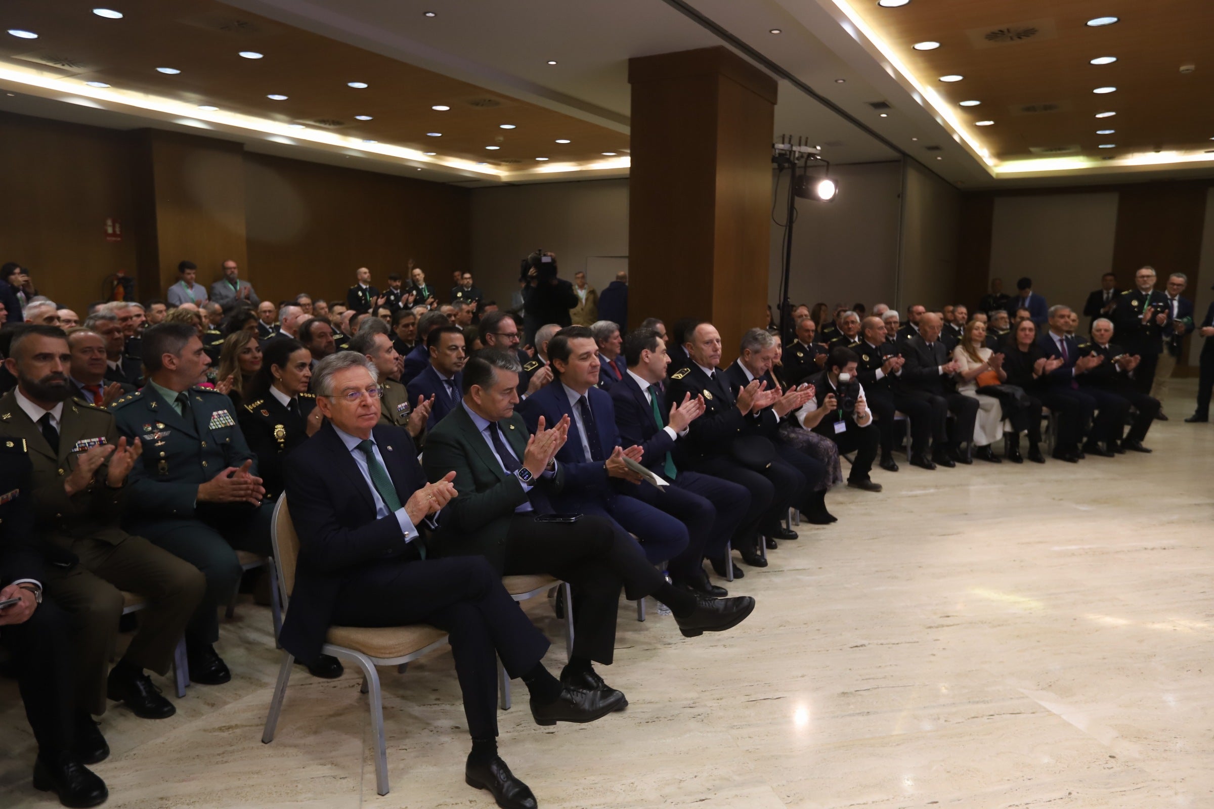 Los premios del congreso de jefes de Policía Local de Andalucía en Córdoba, en imágenes