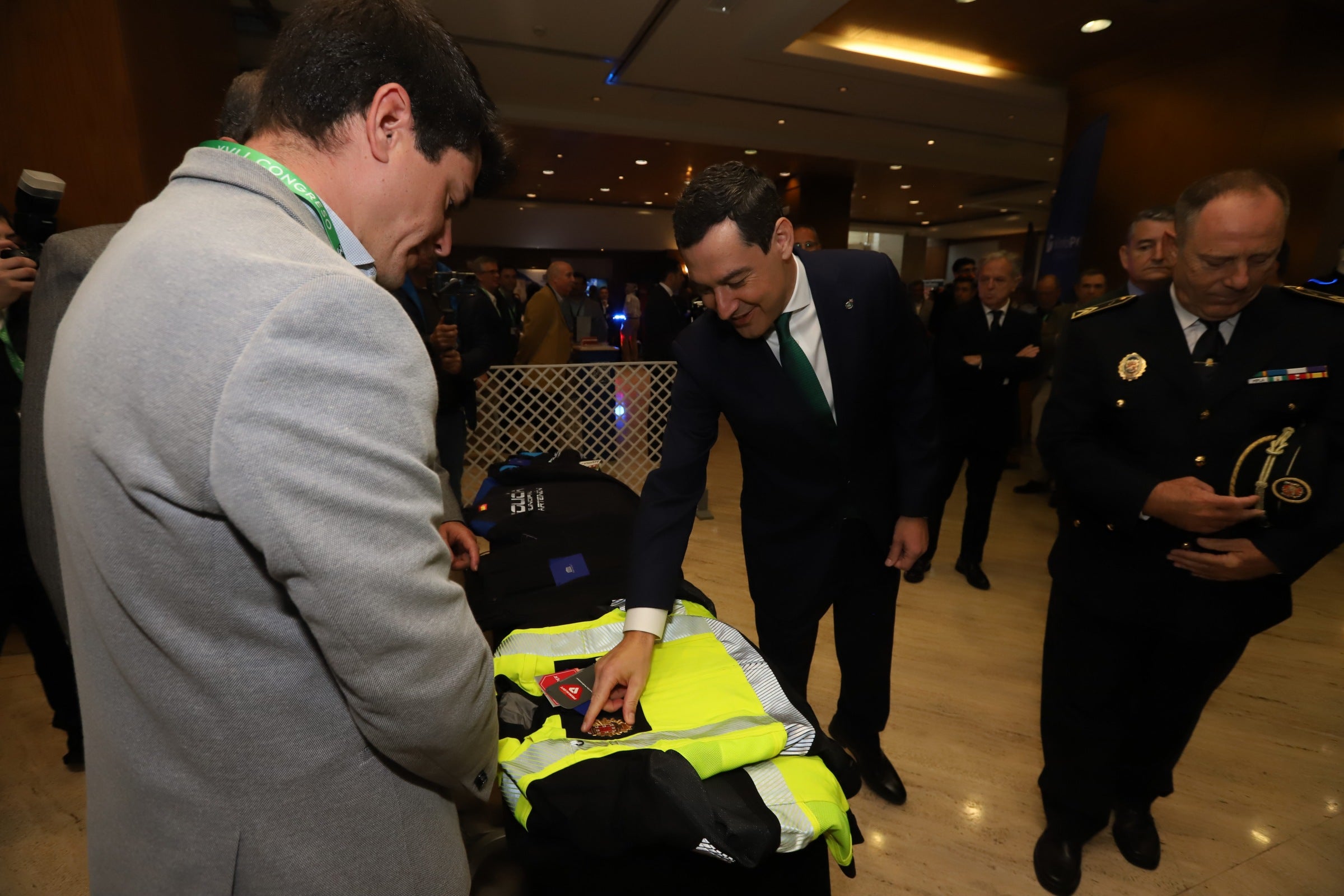 Los premios del congreso de jefes de Policía Local de Andalucía en Córdoba, en imágenes