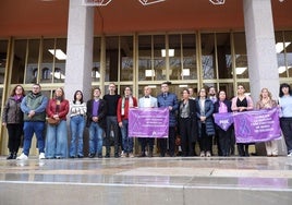 Los actos institucionales contra la violencia machista en Córdoba, en imágenes