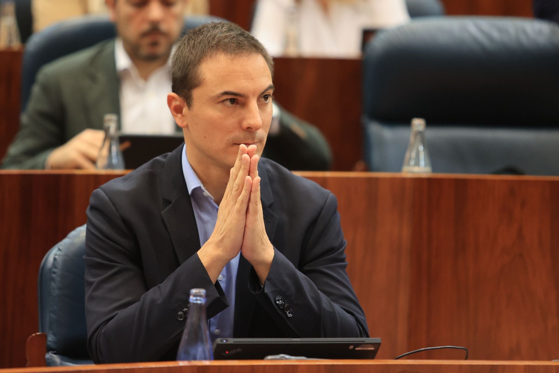 El secretario general del PSOE-M, Juan Lobato