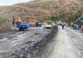 El Ministerio prevé abrir este miércoles el desvío de la autopista a Asturias