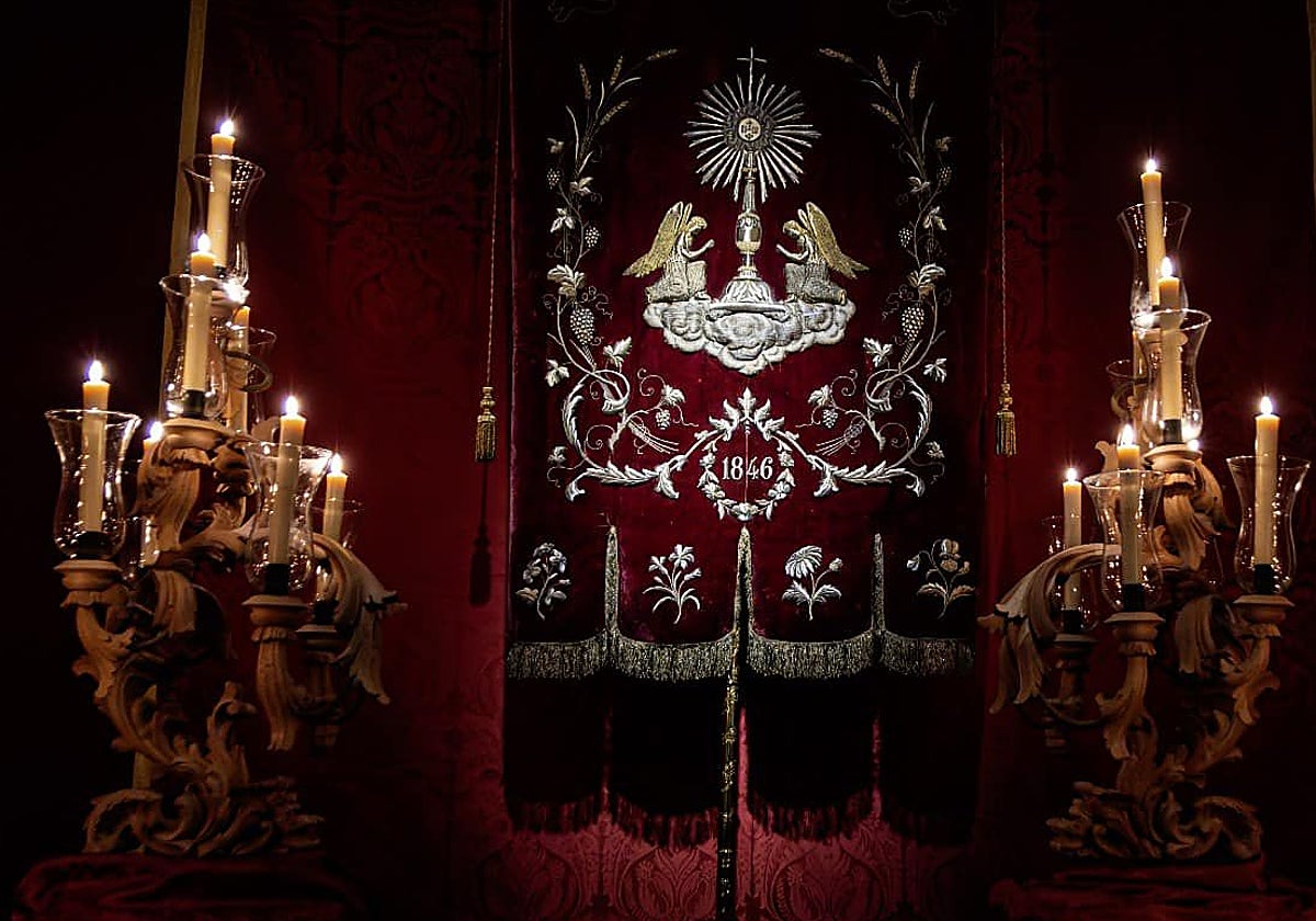 Los candelabros del paso del Señor de los Afligidos, de la Presentación al Pueblo