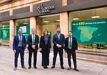 Eurocaja Rural apuesta por la generación de empleo y la vocación de servicio con su primera oficina en Salamanca