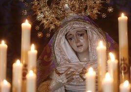 La Virgen de las Lágrimas y el Cristo de la Misericordia de Córdoba pasarán una restauración parcial en el taller Regespa