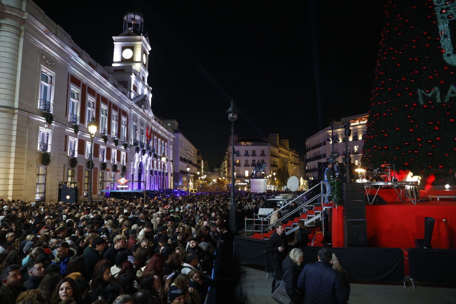 Asistentes al encendido