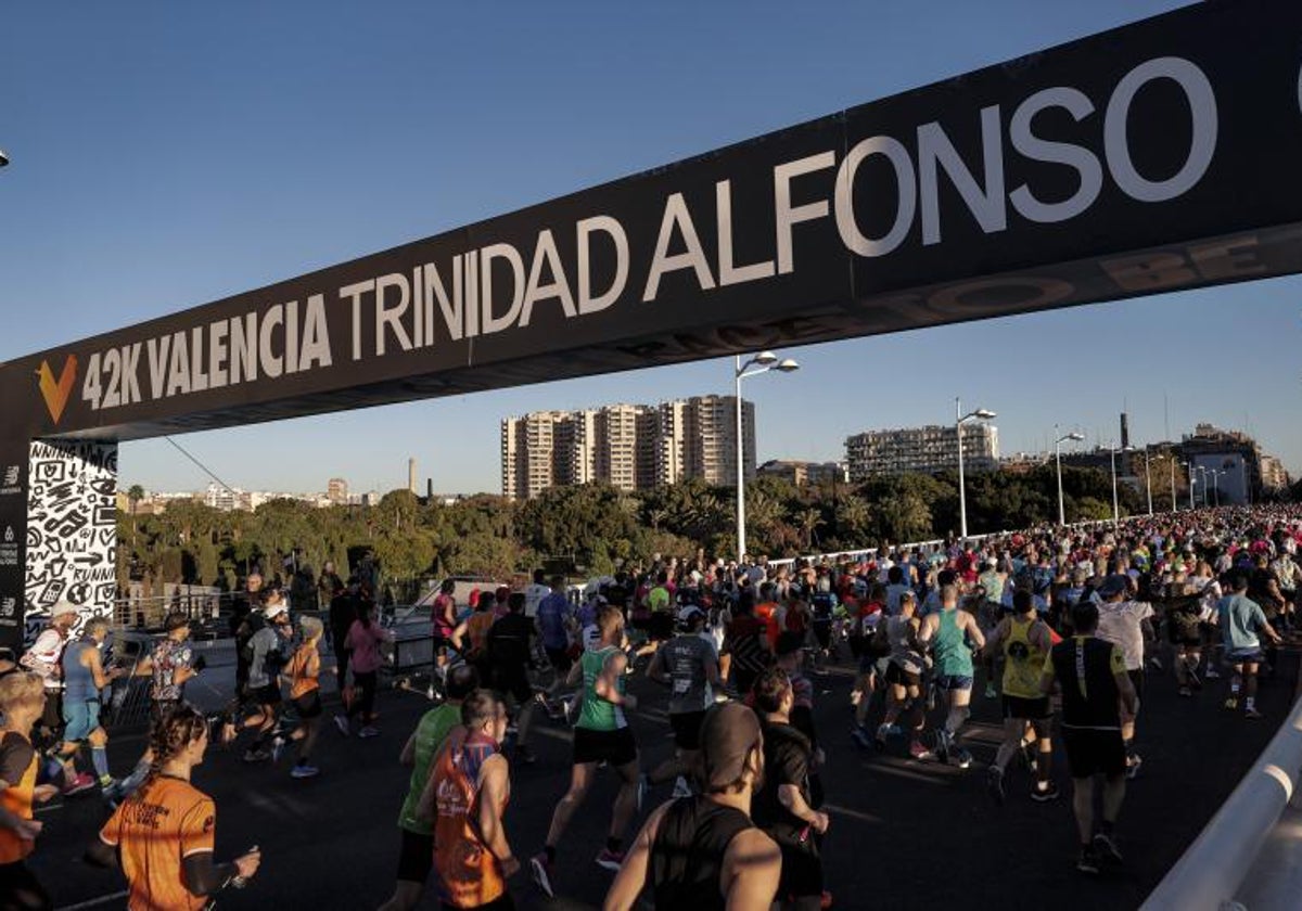Imagen de archivo tomada en el Maratón Valencia Trinidad Alfonso