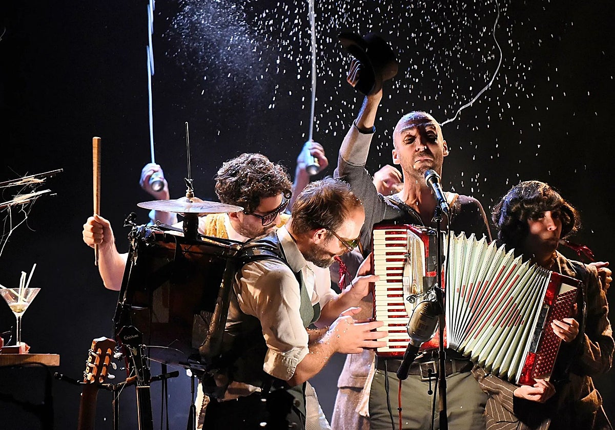 Algunos de los actores que participan en 'Playing Tom Waits'