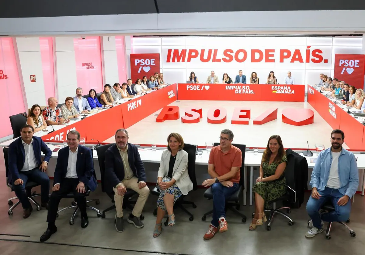 Reunión de la Ejecutiva Federal del PSOE