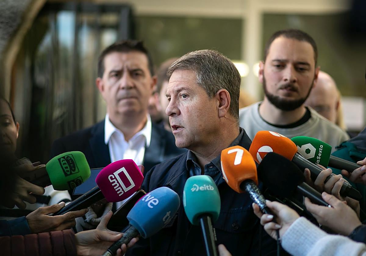 El presidente de Castilla-La Mancha, Emiliano García Page