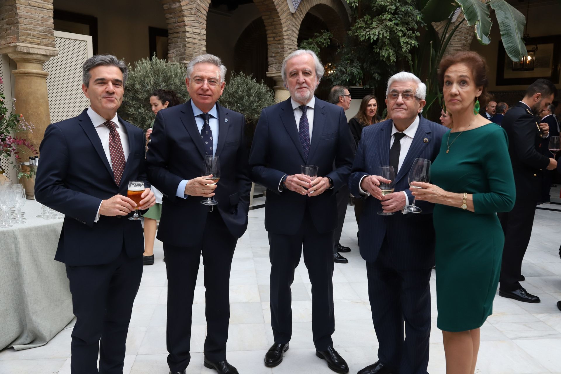 El homenaje a los letrados más veteranos en el Colegio de Abogados de Córdoba, en imágenes