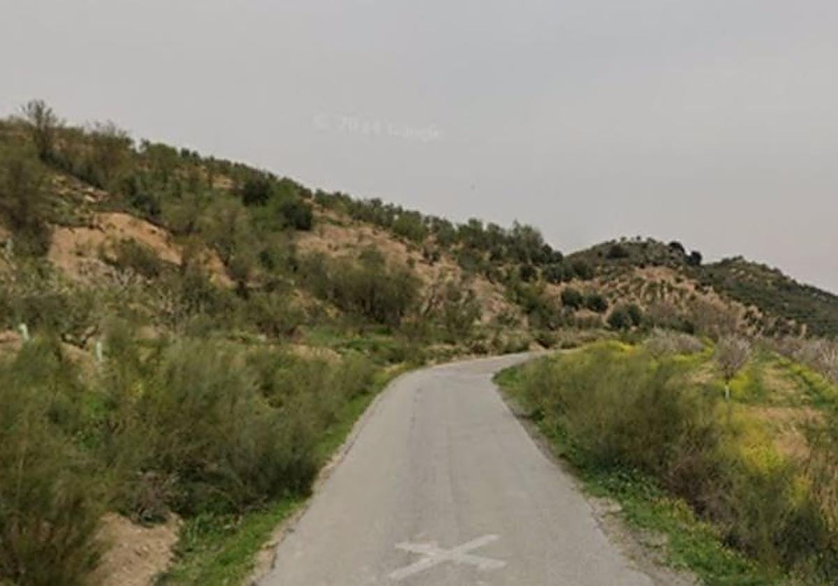 Carretera donde se ha producido el accidente