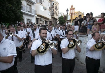 El Carmen de Salteras clausurará con un concierto el 25 aniversario de la primera salida bajo palio del Carmen de San Cayetano