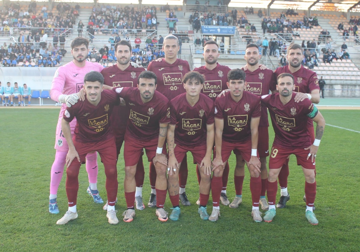 Alineación inicial del Toledo