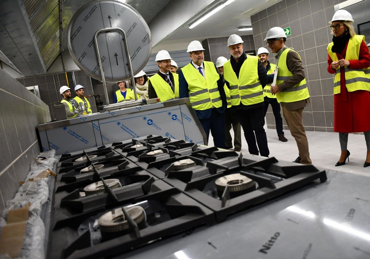 La cocina del nuevo hospital de Cuenca podrá servir 500 comidas diarias a pacientes