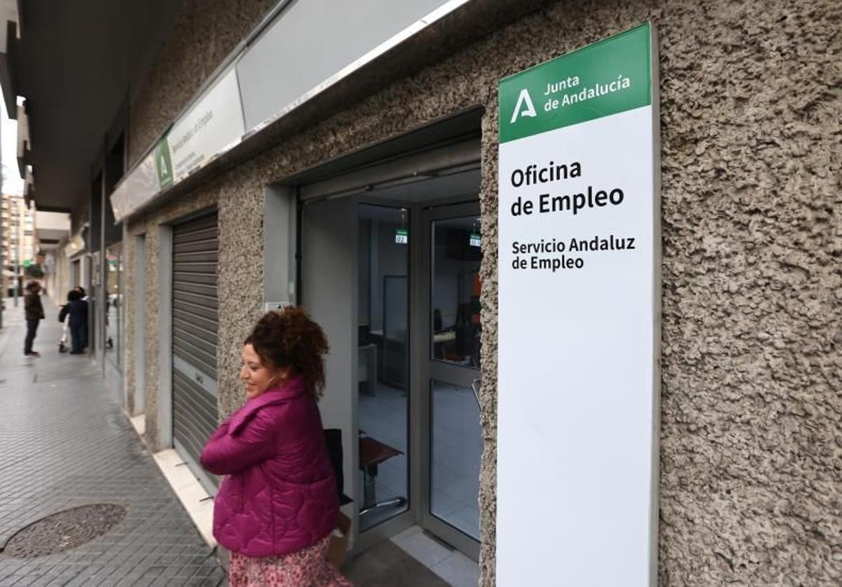 Oficina del Servicio Andaluz de Empleo en Córdoba.