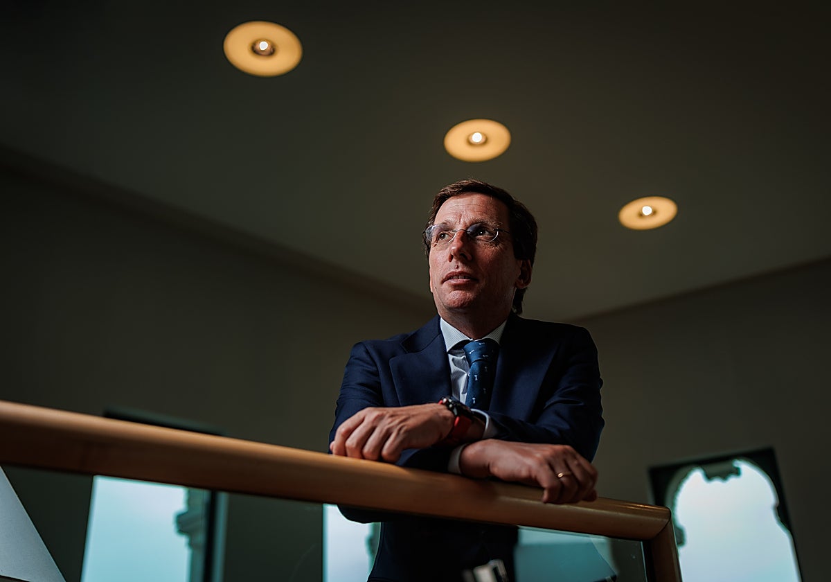 El alcalde de Madrid, José Luis Martínez-Almeida, en una entrevista con ABC