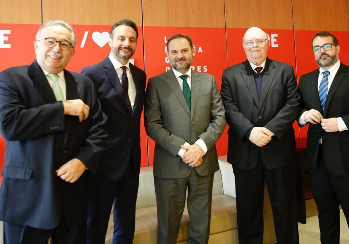 Abalos, junto a los embajadores de Juan Guaidó en Europa