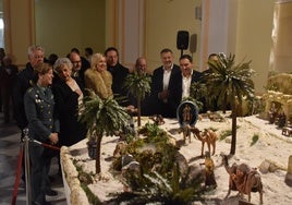 Se inaugura el belén de la Diputación de Cuenca, con las tres comarcas representadas y un homenaje a Zóbel