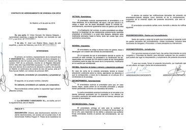 El contrato de un piso para que Ábalos presuntamente cobrara mordidas recogía el detalle de suministros, impuestos o fianza