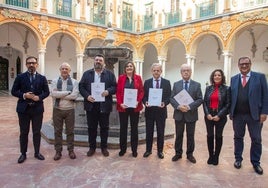 La Diputación, CECO y los sindicatos se unen para reclamar mejoras hídricas y energéticas para Córdoba