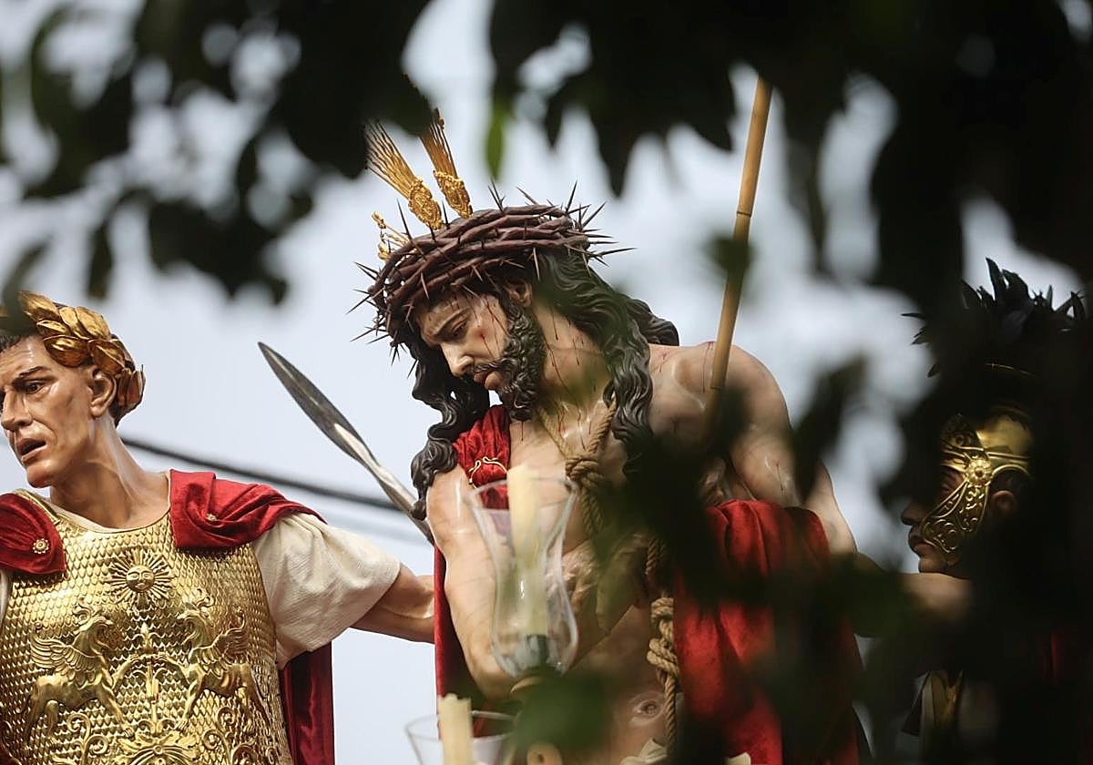 El Señor de los Afligidos, en su estación de penitencia de 2024