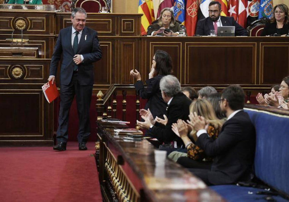 Juan Espadas en el Senado