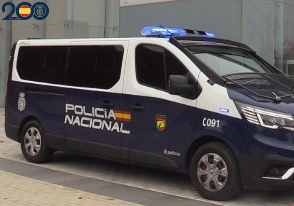 Furgón policial, en una imagen de archivo