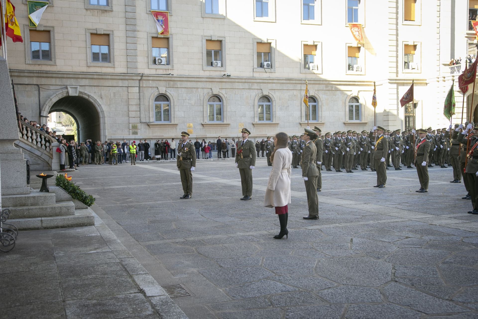 Toledo rinde homenaje a la Academia de Infantería y a la Inmaculada