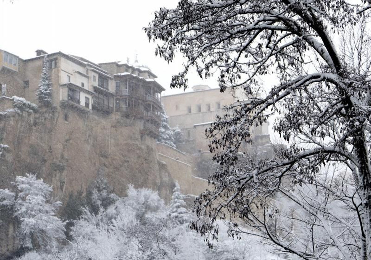 Cuenca capital, en prealerta este domingo debido al aviso amarillo de la Aemet por nevadas