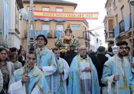 Puente Genil celebra el día grande de su patrona la Inmaculada con su tradicional procesión