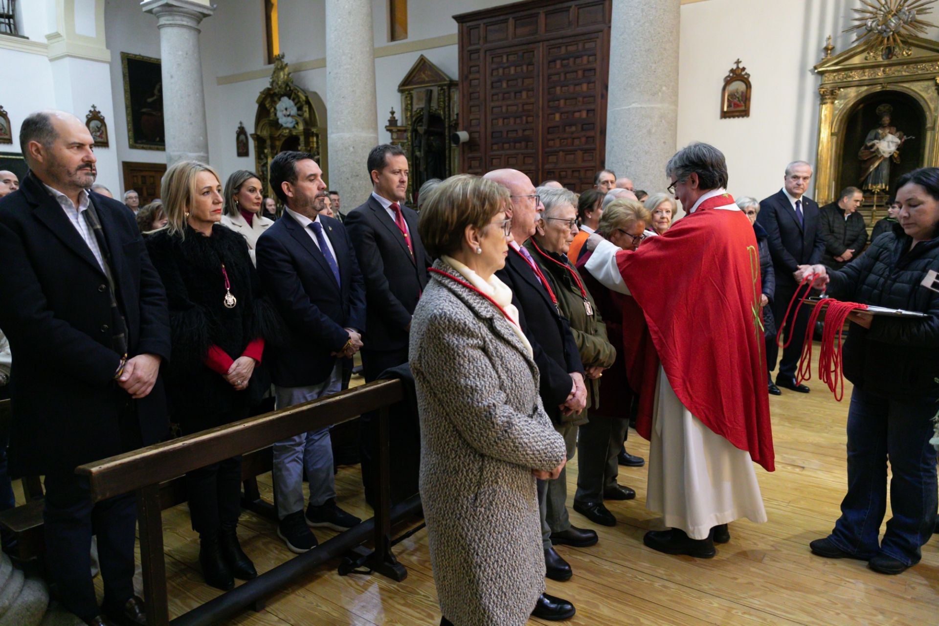 Las imágenes de la misa en honor a Santa Leocadia