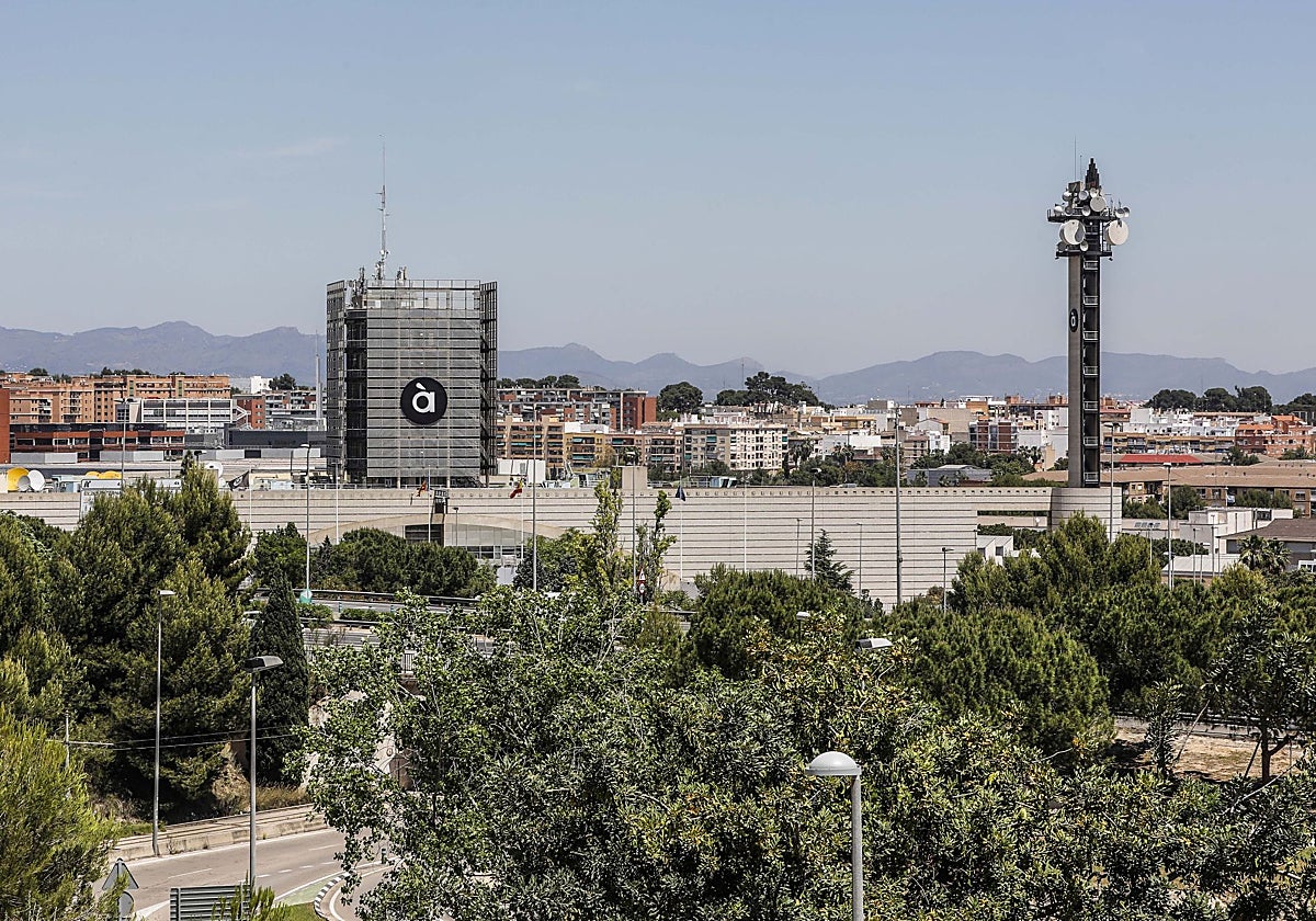Imagen de archivo del centro de producción de À Punt en Burjassot (Valencia)