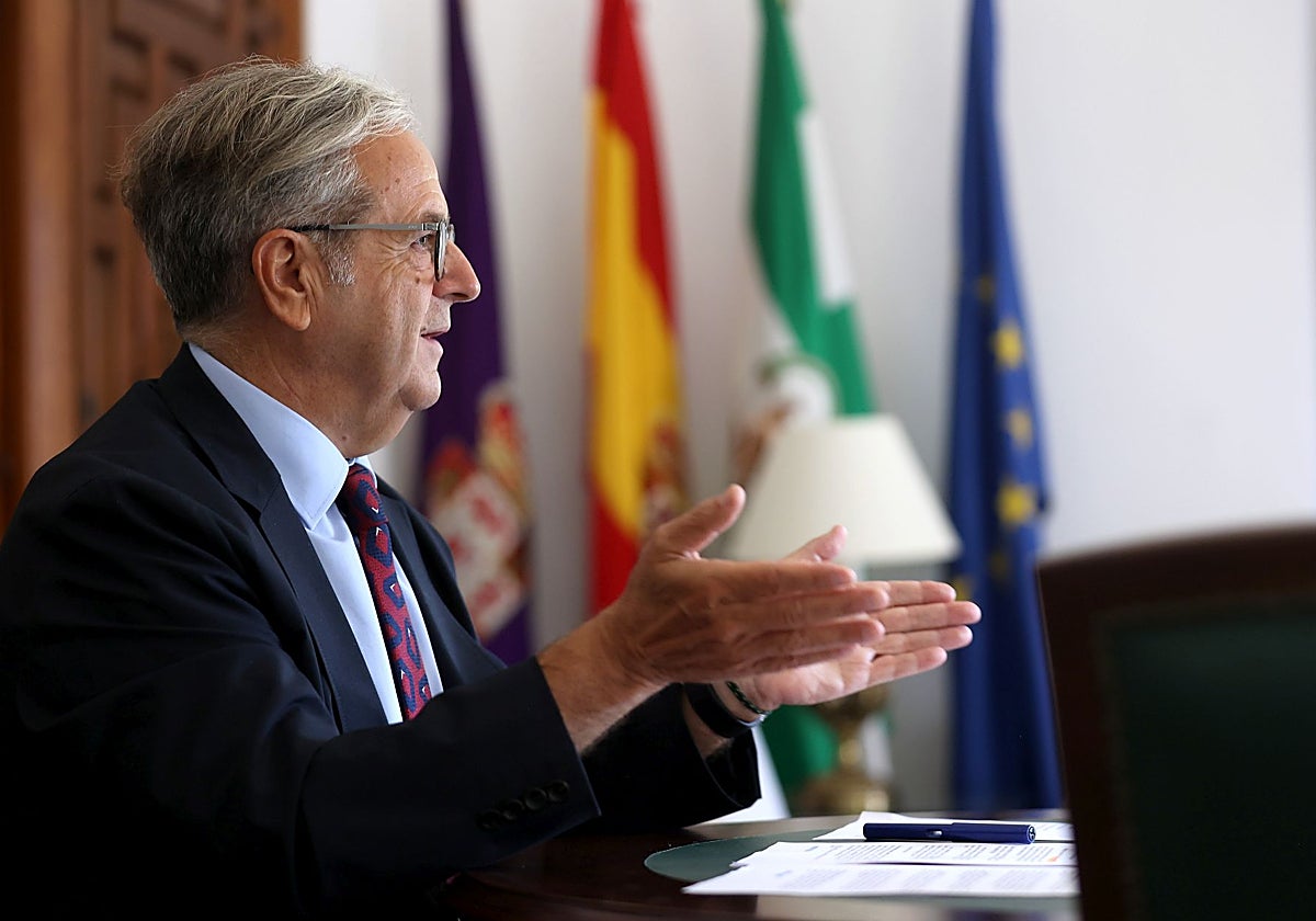 El presidente de la Diputación Provincial de Córdoba, Salvador Fuentes